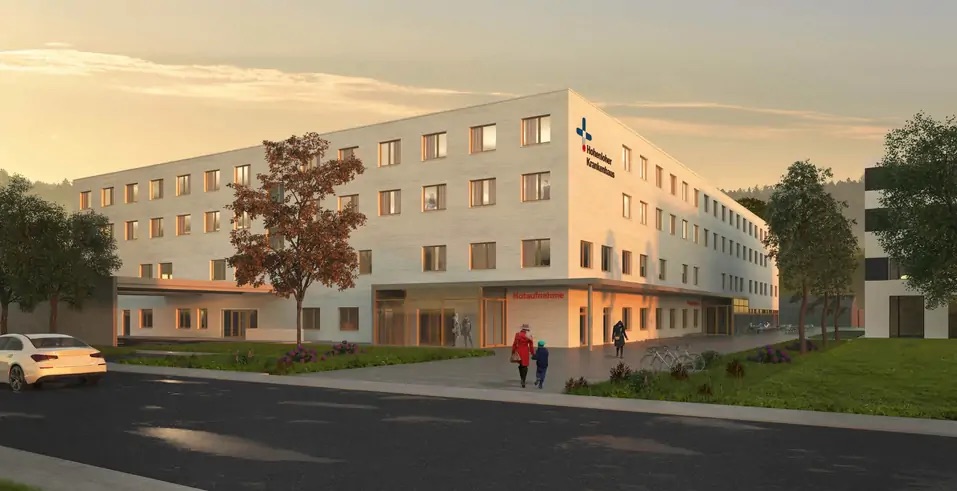 Neubau des Hohenlohe Krankenhauses in Öhringen