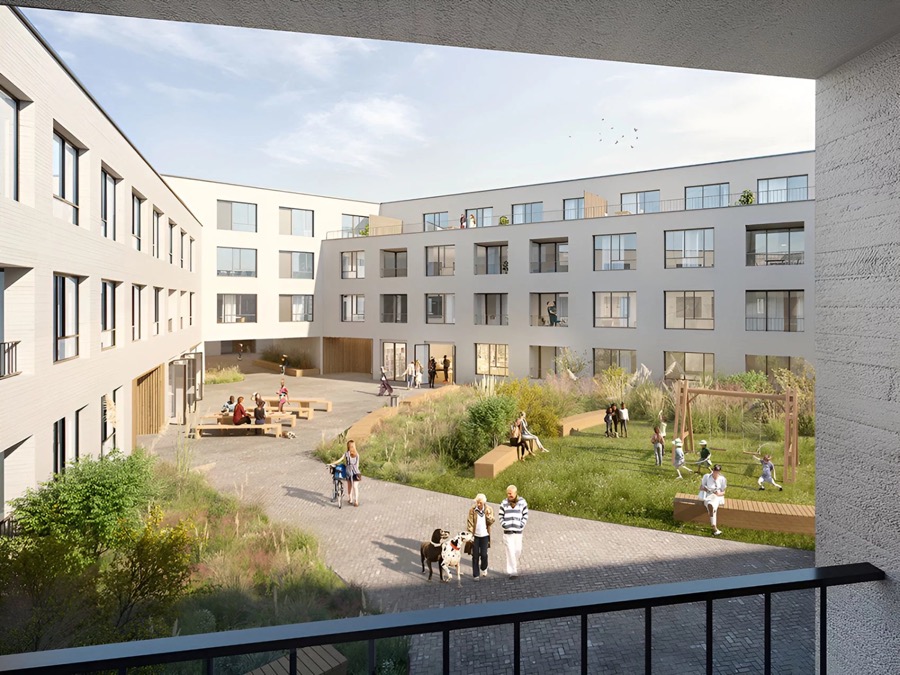 Penta-Quartier der GWG in Reutlingen